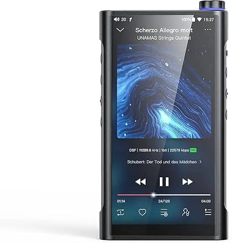 FiiO M15S Review: High-End Portable Music Player with ES9038PRO DAC, Android 10, and Versatile Connectivity